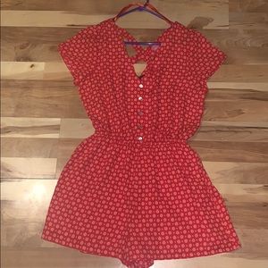 red romper
